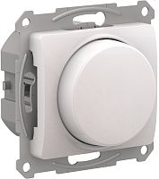 Светорегулятор поворотно-нажимной без рамки Systeme Electric Glossa 5-315Вт перламутр картинка